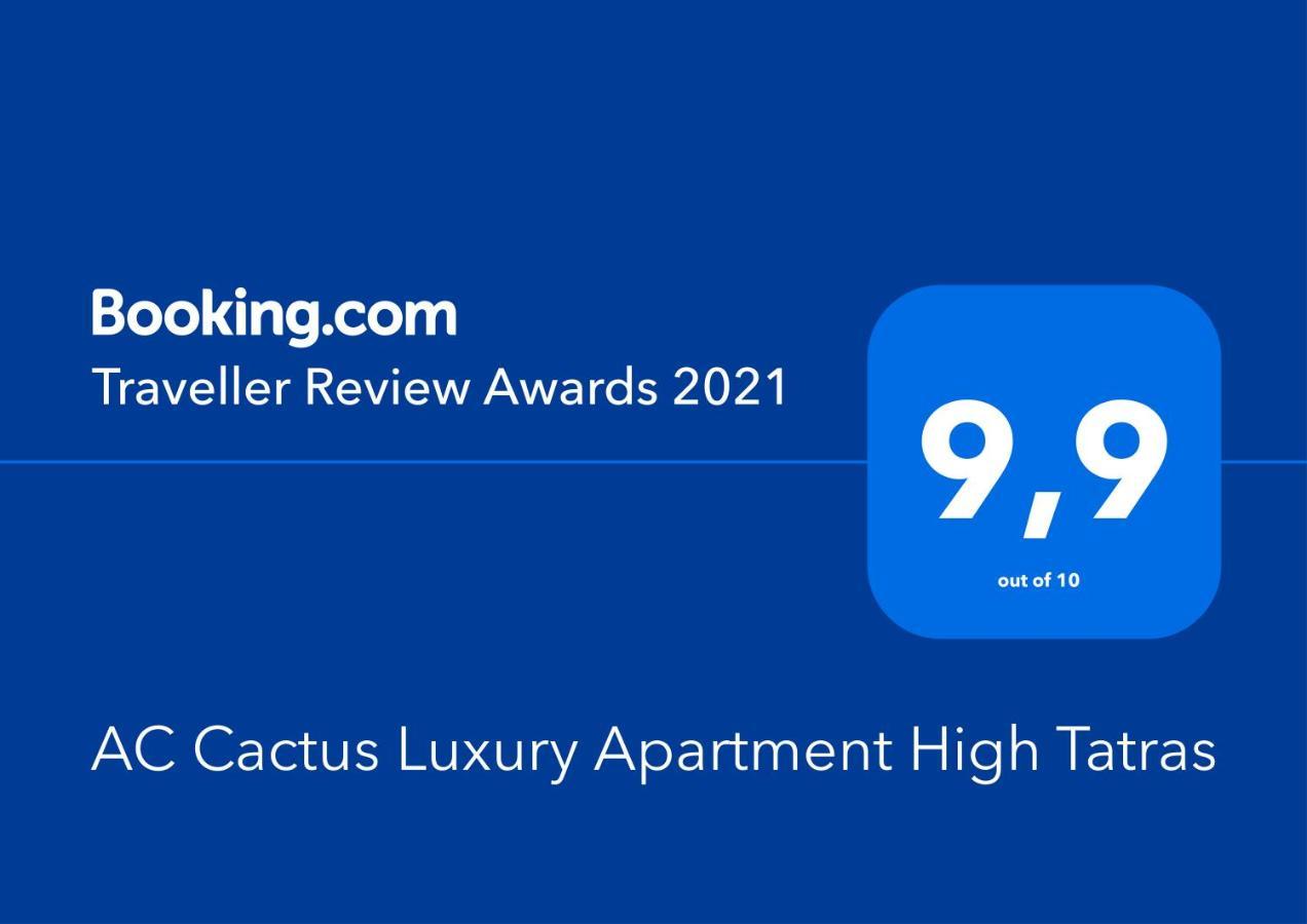 Tatrystay Cactus Luxury Apartments High Tatras Vel'ka Lomnica Exterior foto