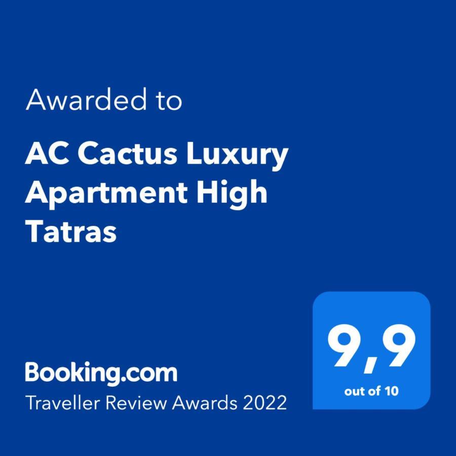 Tatrystay Cactus Luxury Apartments High Tatras Vel'ka Lomnica Exterior foto
